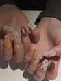 アイネイル 小倉(ai nail) Premium.全部手書きです!ミラーアート書かせてください♪