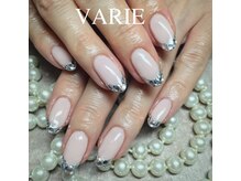 ヴァリエ(VARIE)/シンプルフレンチネイル