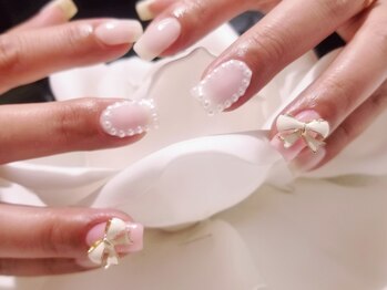 キープ ネイルサロン(KEEP)/ガーリーネイル♪