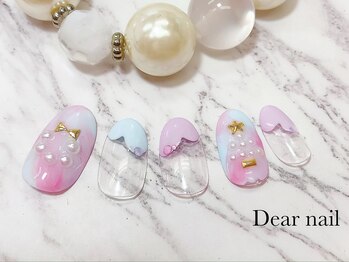 ディア ネイル(Dear nail)/パステルクリスマス