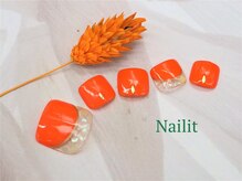 ネイリット 銀座(Nailit)/フットネイル ¥9800【¥10780】