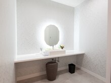 あおば整体院 守山小幡店/パウダールームです