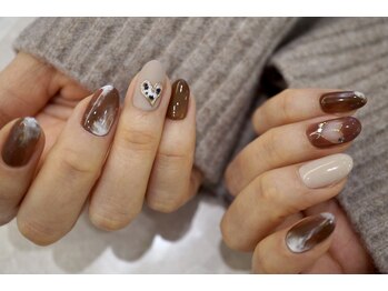 ノンブリック 並木店(Nomblic)/大人バレンタインネイル