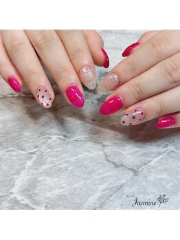 ジャスミン(Jasmine)/シンプルネイル