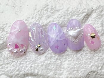 リコリコネイル(Riko Riko Nail)/定額デザインC