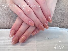 微粒子マグネット×キラキラ