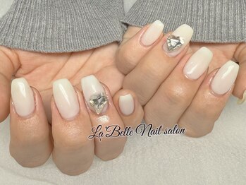 ラベル(La'Belle)/ホワイトワンカラー