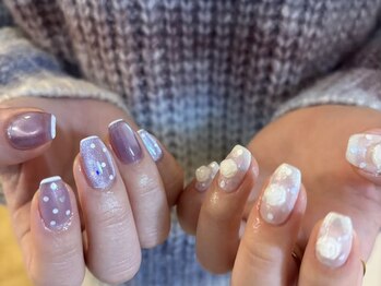 シオネイルサロン 下北沢2号店(sio.nailsalon)/お客様持ち込みdesign -120min- 