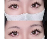 エイシェル/ワンホン140束+下まつげ付け放題