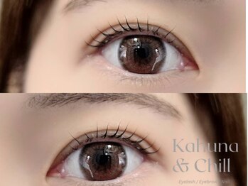 カフナ アンド チル(Kahuna&chill)/似合わせまつげパーマ♪