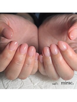 ネイルズミラク(nail's mirac.)/透け感ネイル