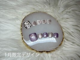 店舗限定ネイル