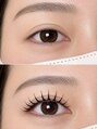 育毛まつげエクステ アイマジック 池袋店(EYE MAJIC)&nbsp;パッチリなお目元作りが好きです！デザイン一緒に決めましょう☆