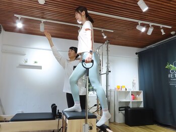 コアメソッド ピラティススタジオ 二子玉川(CORE METHOD PILATES STUDIO)/気になる部位にアプローチ！