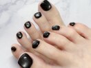 黒マグネット フット ブラック