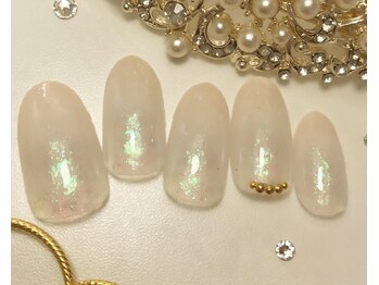 ネイルサロン リベルテ(Nailsalon LIBERTE)/オーロラエフェクト¥11000
