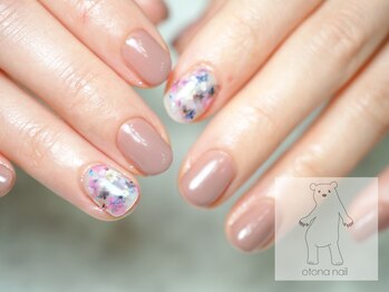 オトナネイル(otona nail)/ドライフラワーキャンドルネイル