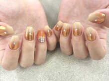 ネイルサロン レクラン(Nail Salon L'ecrin)/オレンジネイル 新宿
