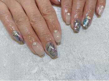 レアレアネイル(Lealeanail)/【パラジェル】ニュアンスネイル