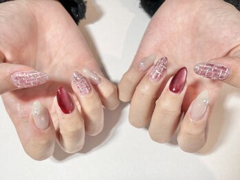 ツイードネイル