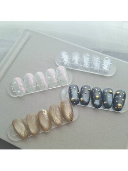 手描きアートが得意なサロン