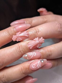 セレンディピティ(Serendipity)の写真/2026年1月に店内リニューアル★ビッグクロムパーツ等の最旬パーツや繊細な手描きアートで理想のネイルを♪