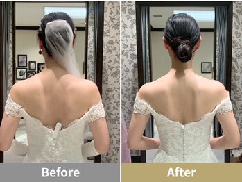 せなかのはね 井尻店/20代肩甲骨が出ない　ブライダル