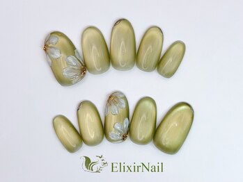 エリクサーネイル 池袋(Elixir Nail)/定額a シンプル/クーポン使用