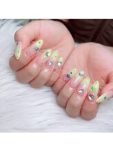 アートネイル ギャラリー(Art nail Gallery)/スターパーツのポップネイル☆