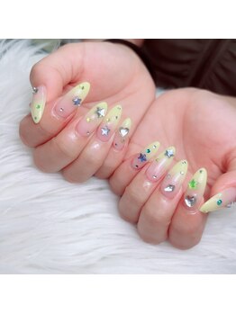 アートネイル ギャラリー(Art nail Gallery)/スターパーツのポップネイル☆