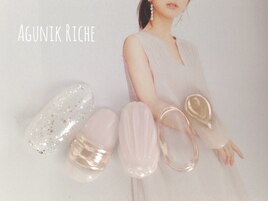【ニュアンスネイル】