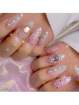 サリィネイル(Sarie Nail)/お花ネイル♪