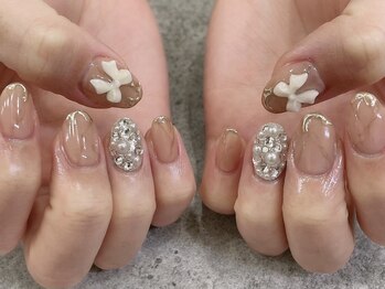 プライズアイリス アイラッシュ 池袋東口店(prize Iris eyelash)/フレンチガーリーネイル