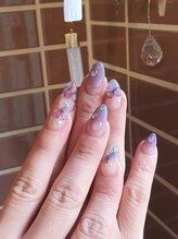 トップノッチネイルズ(TOP NOTCH NAILS)/梅雨ネイル 紫陽花