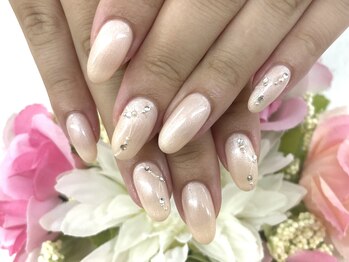 ディーネイル 四条烏丸(D-nail)/【山田】キラキラ×シンプル☆