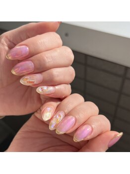 イロ(iro)/キラキラ偏光ネイル♪