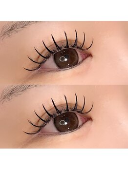 リバイン 岡山八浜店(REBYNA)/フラットラッシュ140本