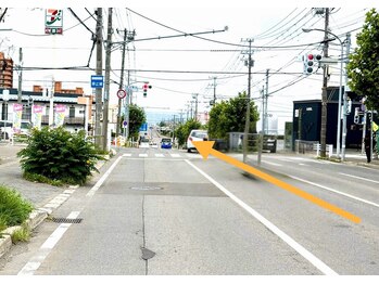 ルミエールフォートサイド(L’MIERE fortside)/五稜郭方面から