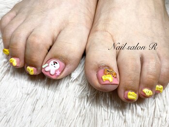 ネイルサロン アール(Nail salon R)/フットワンカラー
