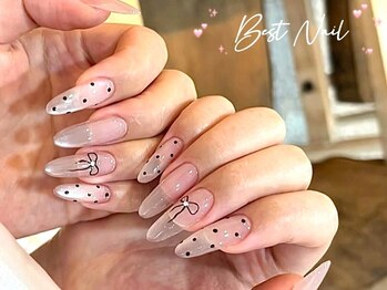 ベストネイル 大宮東口店(Best Nail)/長さだしマグネットドット