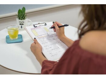 脱毛専門店 ハブ ア グッデイ(Have a good day!)/カウンセリングシートのご記入