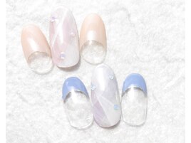 オ－バ－ラッピングカラ－ネイル