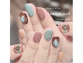 定額アートジェルネイル¥4980～