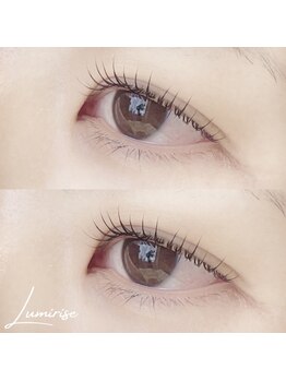 ルミライズ(Lumirise)/お客様デザイン#まつげパーマ