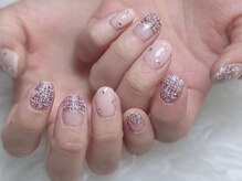 リアンネイル(lian nail)/ツイードネイル