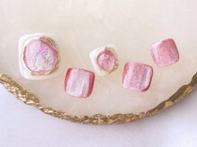 ネイルサロンフォーユー(for u)/ぷっくりフット￥8000