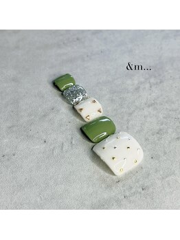 リーザ(Liiza)/フット春ネイル¥8,800税込