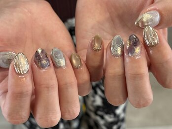 キト(KITO)の写真/【デザイン定額コース¥7500】トレンド&ニュアンスはデザイン定額が◎大人可愛いデザインが楽しめる*