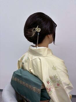 ミカヅキ 赤坂/着付け&ヘアセット!