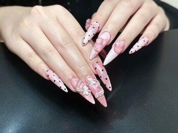 アミネイル 中野(Ami Nail)/ワンホンガーリーネイル